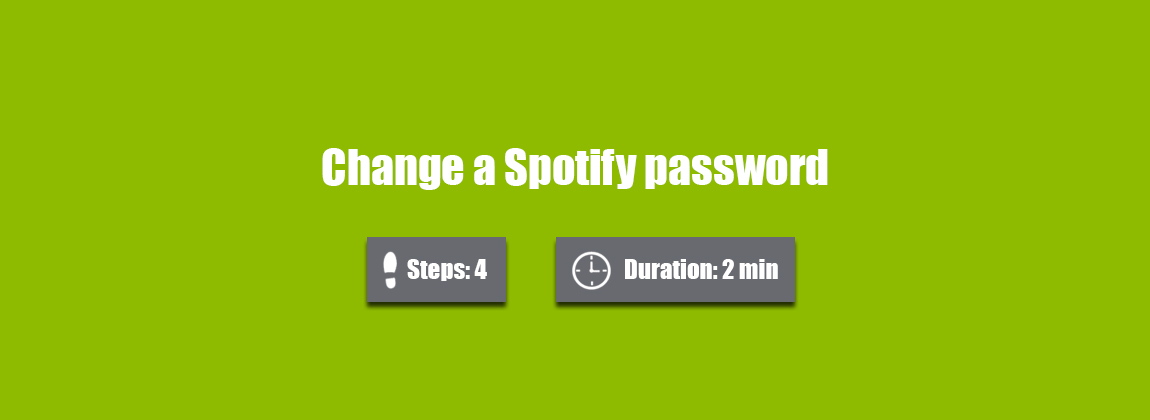 How to change a Spotify password? - PasswordPit