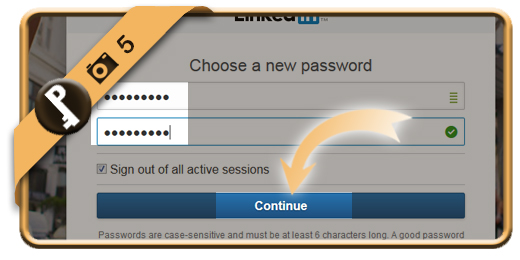 linkedin changed email forgot password