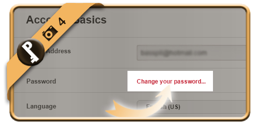 change pinterest password 4