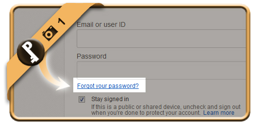 forgot ebay password 1