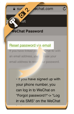 forgot wechat password 2